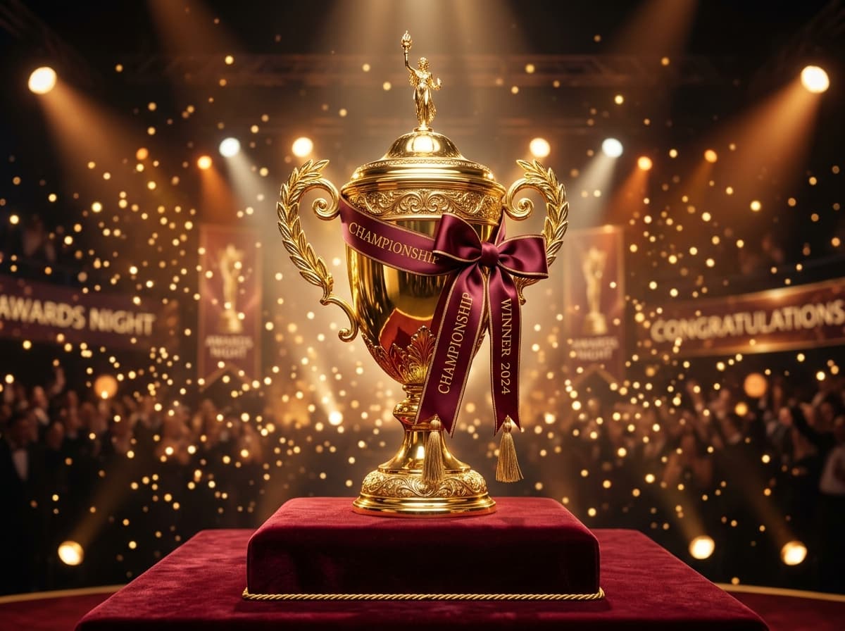 Gold Trophy Showcase